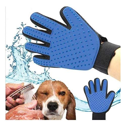 Beauenty Pet Grooming Glove Gentle Deshedding Hair Brush