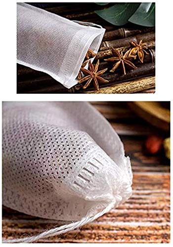 Home Clearance Sale Empty Non Woven Drawstring Tea Disposable Filter Bags - 200 Pieces