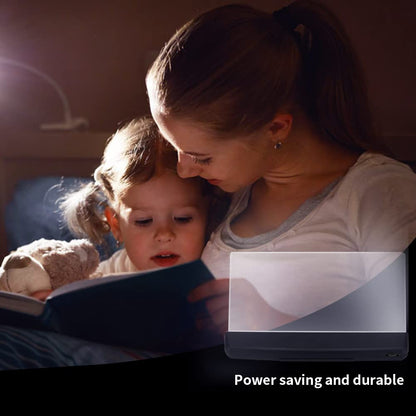 2 x LED Reading Lamp, Bookmark Lightwedge Book Light for Bright Light Panel Reading Book Light Reading Light for Night Readings in Bed Night, Eye Protection Panel Book Light