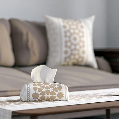 Décor Bundle Collection - Table Runner, 2 Cushion Covers, 4 Coasters, 3 Fabric Posters, Tissue Box – Elegant Home Set for Living Room or Dining