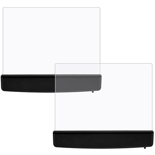 Outus 2 Pieces LED Reading Light Night Light Book Family Study Light Eye Care Reading Lamp Portable Bookmark Light for Reading in Bed, Car