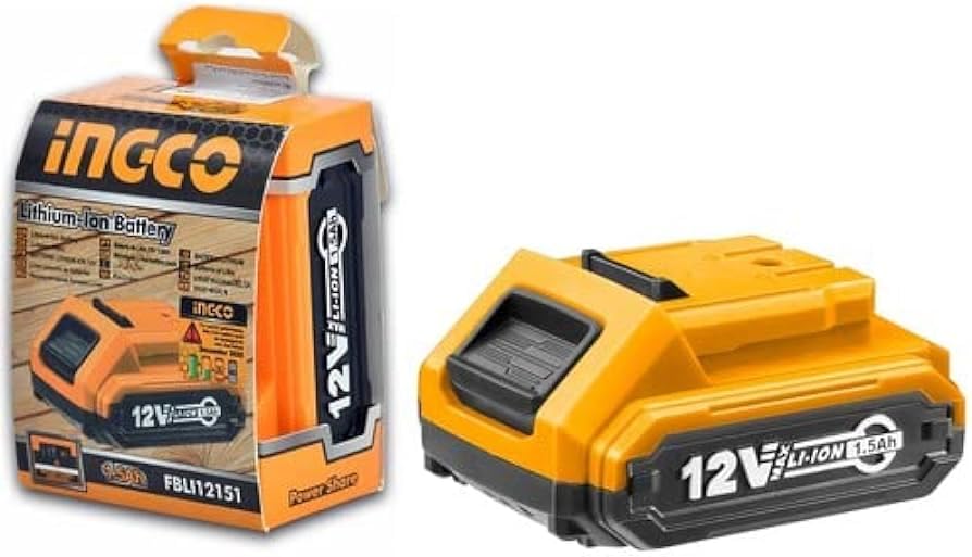 Ingco FBLI12151 Lithium Battery 12V, 1.5 Ah