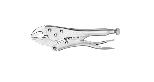 TOTAL 7" (175mm) Curved jaw locking plier THT190703