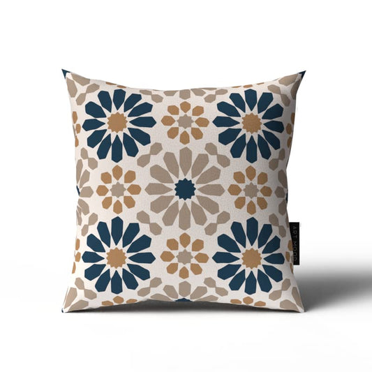 Ace 2 Decorative Cushion Cover, a modern and artistic multicolor throw pillow case, 40x40 cm, perfect for adding a contemporary and vibrant statement piece to your living room furniture