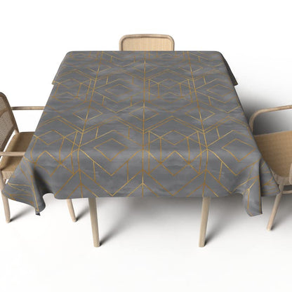 Tablecloth, Waterproof Polyester Fabric, Durable & Easy Care