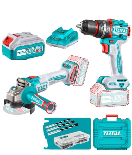 Total Drill set + charging rocket TCKLI20273