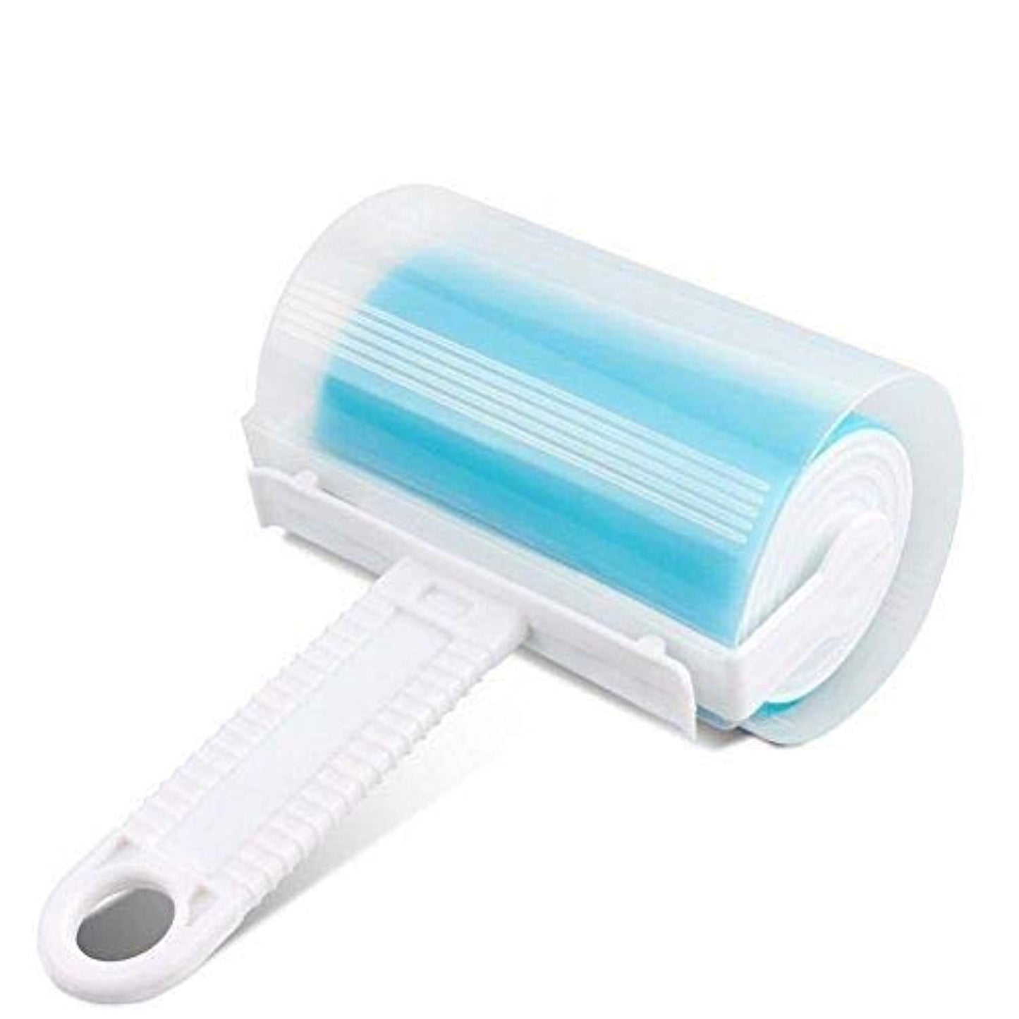 Washable Pets Hair Pick-Up Removal Adhesive Roller - White