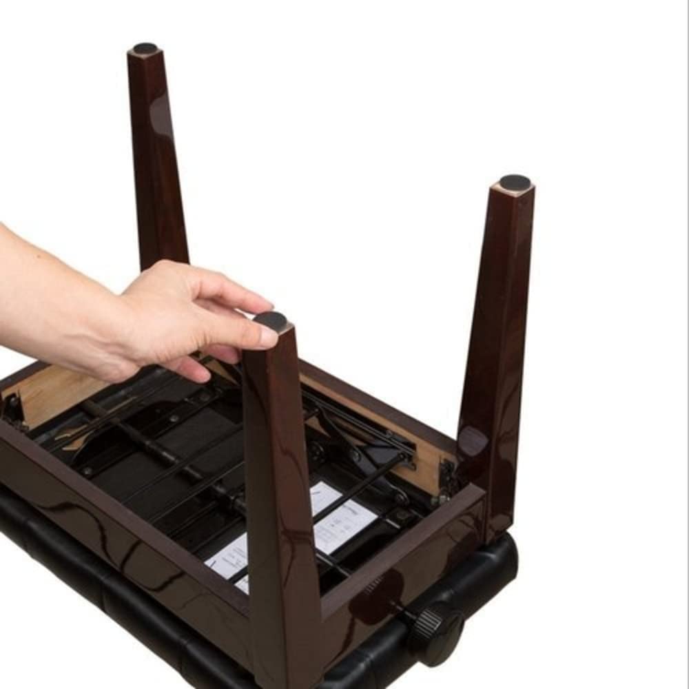 LUPINEZ Self Adhesive Round Rubber Floor Protector Non Slip Furniture Pads, Sofa, Bed, Table, Cabinet, Dining Chairs Balance Pad Noise Insulation Pad (9 Pcs)