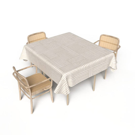 Tablecloth, Waterproof Polyester Fabric, Durable & Easy Care