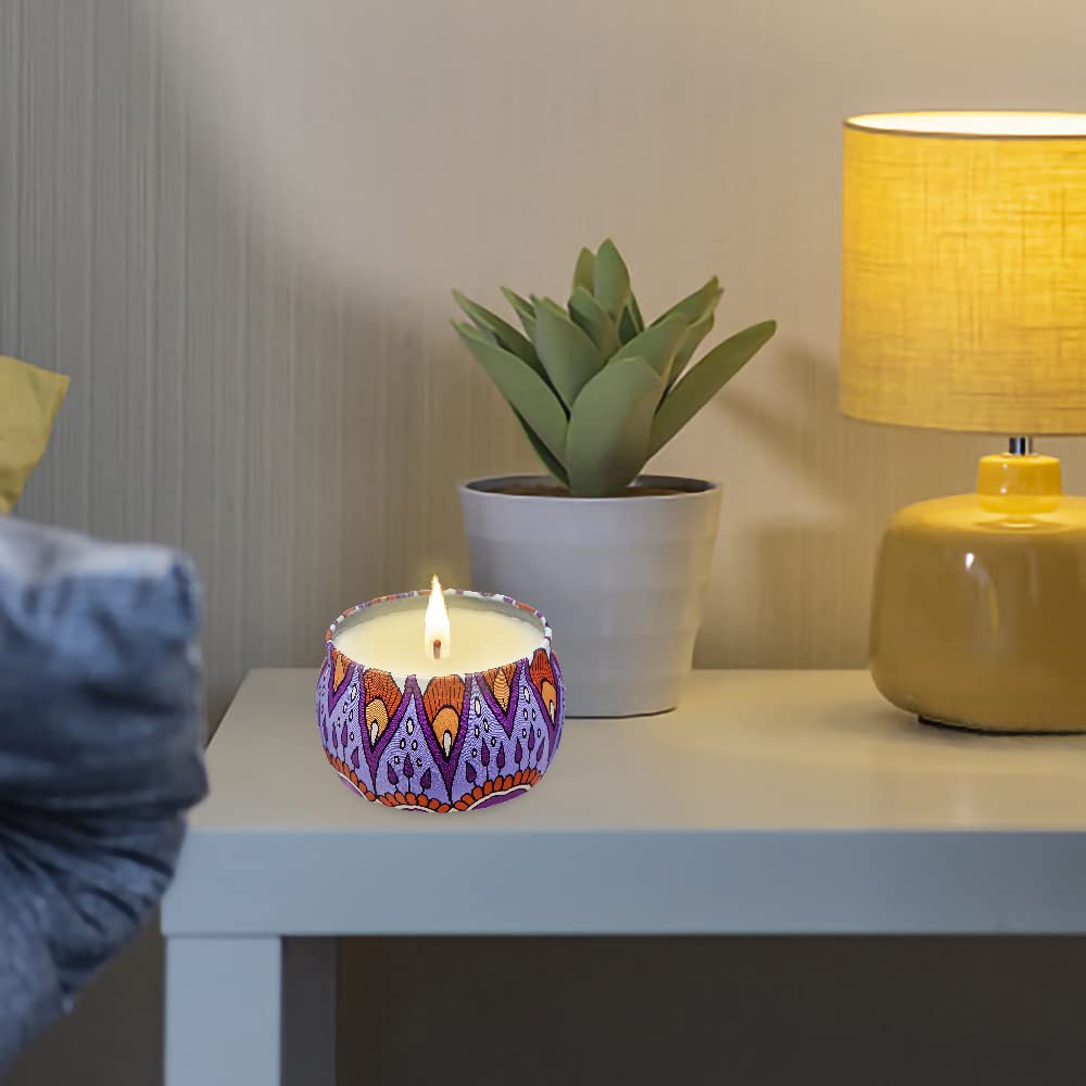 Scented Candles Gift Set, Soy Wax Candles, Aromatherapy Candles for Home,Freesia?Lavender,Vanilla