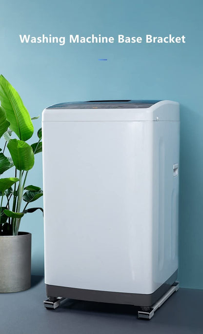 YOGIMOONI Multifunction Heavy Duty Moving Washing Machine Stand Movable Washing Machine Base Fridge Trolly Refrigerator Stand (Load Capacity 300 KG)