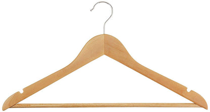 12 Pieces -wooden Cloth Hangers