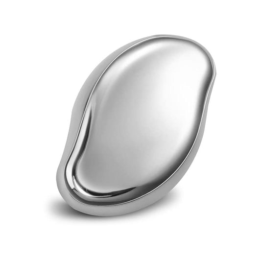 Crystal Hair Eraser, Crystal Hair Remover for Women and Men, Painless Exfoliation Magic Crystal Hair Remover Crystal Smooth Hair Remover for Legs, Back, Arms(1PC, Silver)