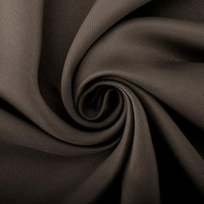 Luxury Blackout Curtains-Steel grommets-thermal Insulated fabric-for room Darkness