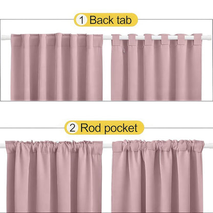 INtex CURTAINS HOUSE Blackout Blinds for Sliding Doors – Thermal Insulated Wide Curtains, Room Darkening, Blind Glass Doors, Two Hanging Options, Modern Design - Cappuccino 150 W x 230 L