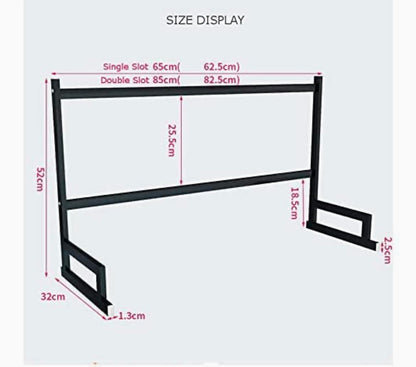 Dish Drying Rack Kitchen Sink Drain Storage Rack Stainless Steel Counter Organizer, Width Adjustable 2-layer Tableware Kitchen Storage (black)