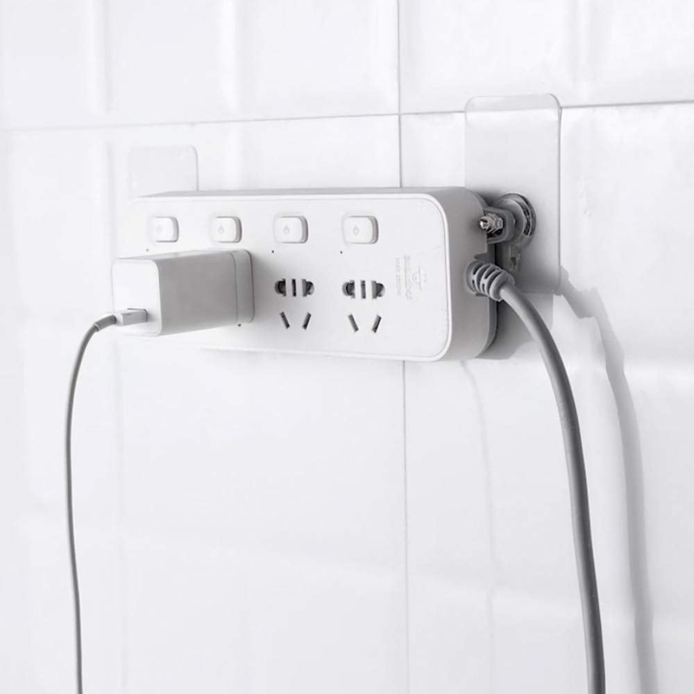 DKKO 10pcs Adhesive Wall Hook Screws Non-Trace Non-Rust No Drilling Stickers Nail Wall Mount Hanging Nails Without Screwdriver for Shower Bathroom Kitchen Storeroom Installation