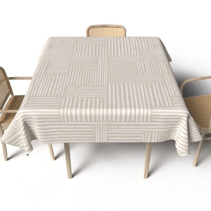 Tablecloth, Waterproof Polyester Fabric, Durable & Easy Care