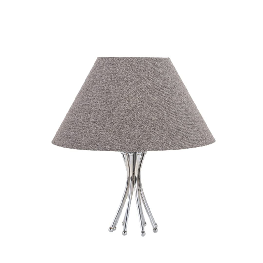 Nagafa Shop Alberto Taji High Quality Modern Design Table Lamp for Living Room, Bedroom, and Hall - Grey
