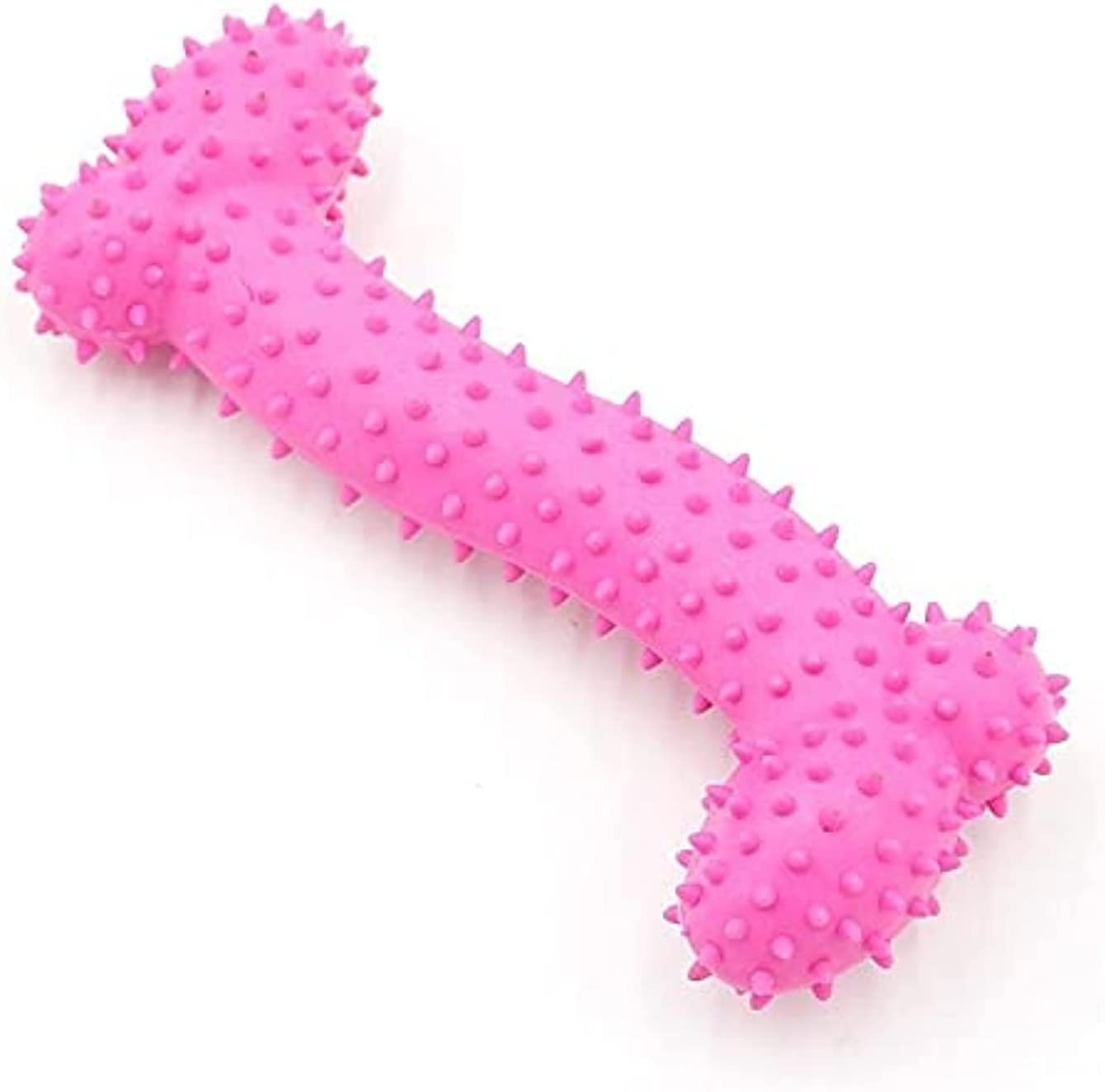 Bite Bone Shape Molar Thorn Chew Toy for Dog, 11cm
