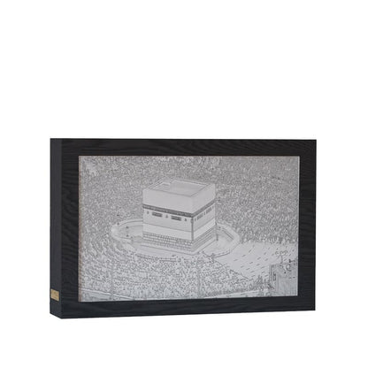 Natrual Wood 2 In 1 Photo Lighting Frame