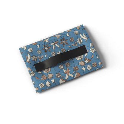 Velvet Prayer Mat in Beige and Blue, 68x117 cm, a comfortable Islamic rug with a soft design, ideal for daily use at home, the mosque, or for travel, ensuring a clean prayer space