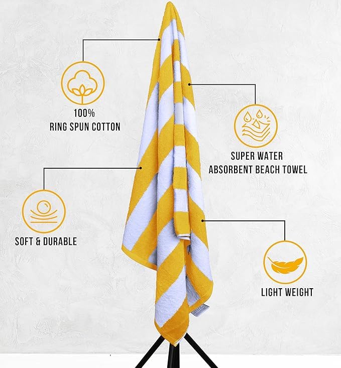 INTex HOME Beach Towels 1 Piece Navy 200 x 100 CM