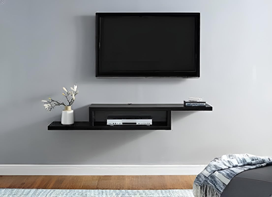 Cube Storage Organizer Shelf, Bookcase with Back Panels and Exterior Edge, Versatile Room Divider, Multi-Cube Options, Modern and Sturdy Shelving (Rustic Grey Oak)