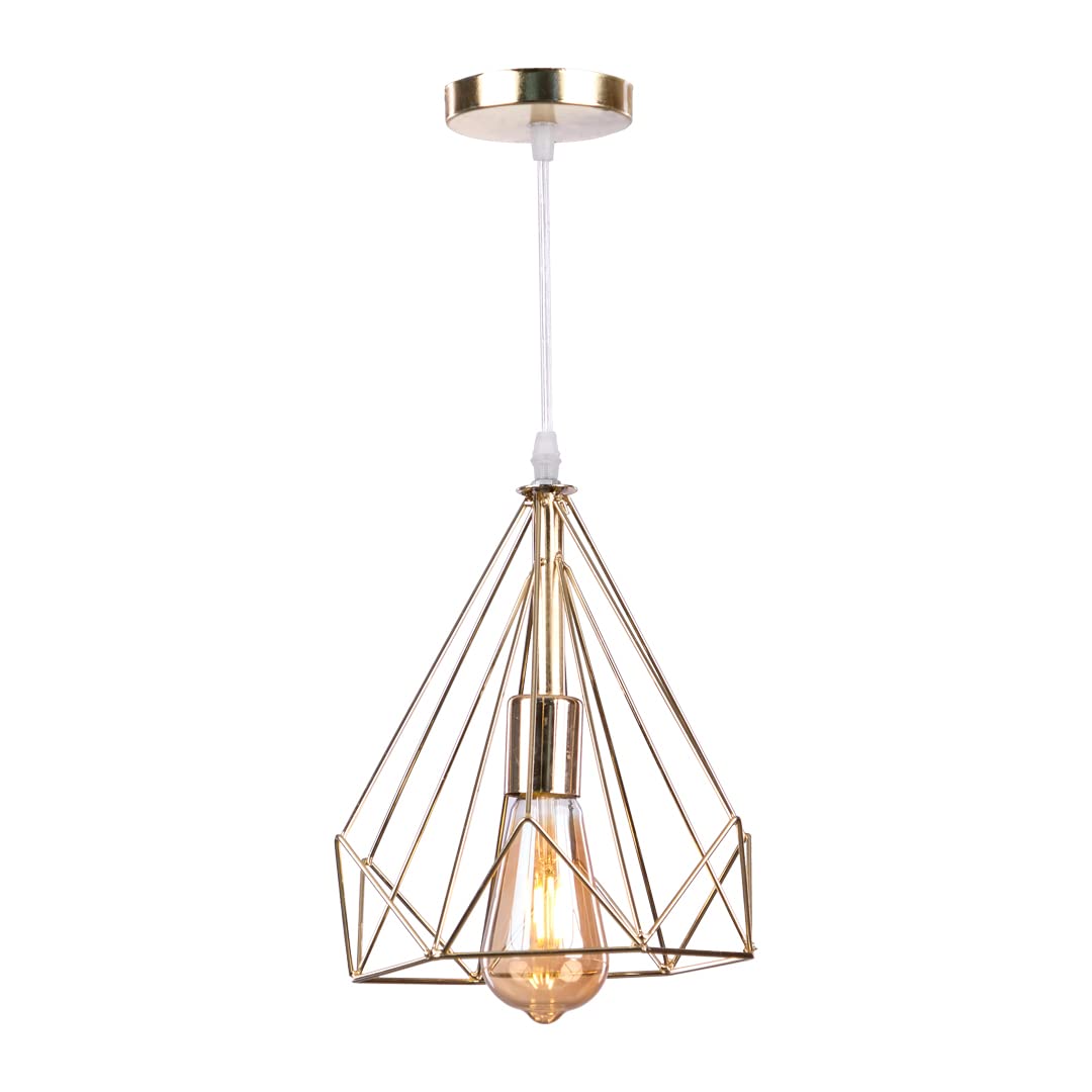 Nagafa Shop RG1002 High Quality Modern Design Ceiling Lamp for Living Room, Bedroom, or Hall - Gold