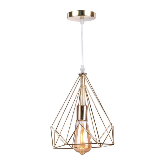 Nagafa Shop RG1002 High Quality Modern Design Ceiling Lamp for Living Room, Bedroom, or Hall - Gold