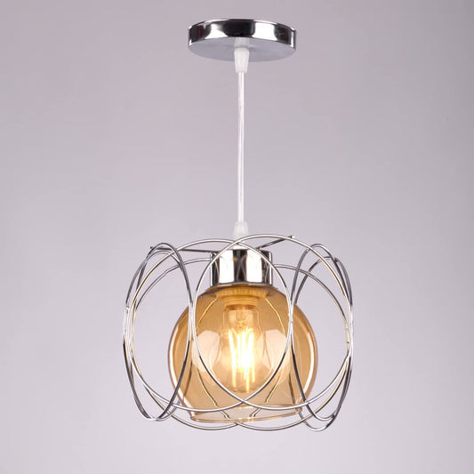Nagafa Shop, Silver Modern Roof Chandelier,