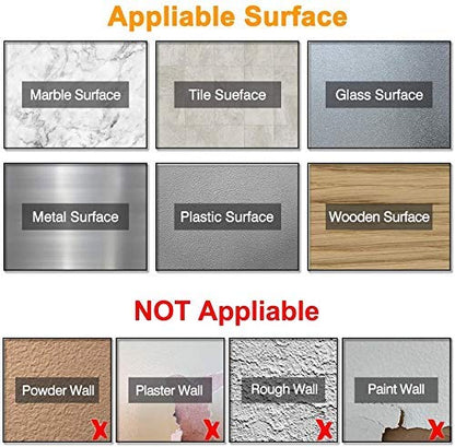 Tape Double Face Nano Adhesive, Strong Reusable Gel Grip for Home and Office Use, Removable and Washable, Transparent, 2 x 5 x 5 cm