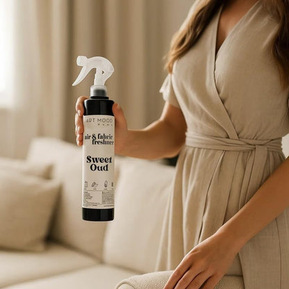 Air Fresh Mist, 400ML Long-Lasting Safe Fragrance for Fabrics and Rooms, No-Stain Formula for Curtains, Bedding, Upholstery, Home and Office Use