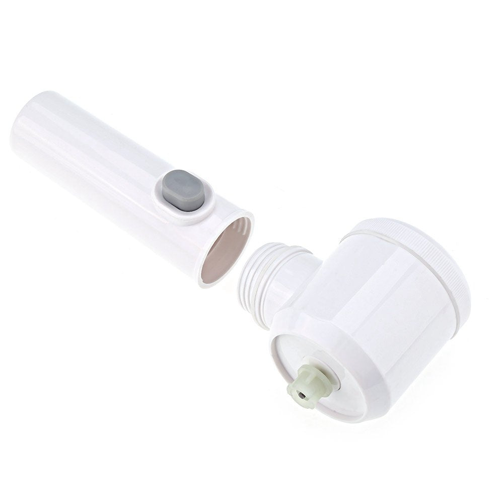 Vikye Electric Cleaning Brush, Battery Powered Cordless Scrubber Brush, Bathroom Cleaning Brush Made of ABS and Nylon for Kitchen Bathtub Shower Bidet