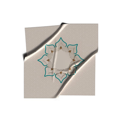 Ramadan's Unique Tablecloth & Napkins Set Satin