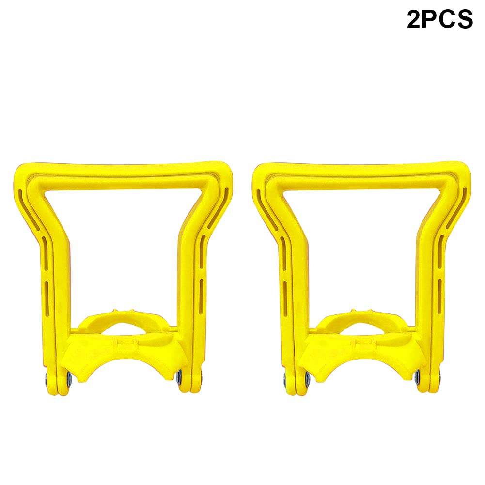 GeKLok 2pcs Drinking Water Bottle Handle, 5 Gallon Water Bottle Handle, Bottle Carrier Lifter, 5 Gallon Ergonomic Accessories Tool Bottled Water Handle Energy Saving Home(Yellow)