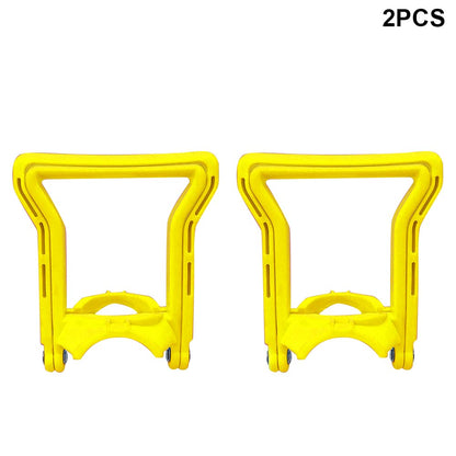 GeKLok 2pcs Drinking Water Bottle Handle, 5 Gallon Water Bottle Handle, Bottle Carrier Lifter, 5 Gallon Ergonomic Accessories Tool Bottled Water Handle Energy Saving Home(Yellow)