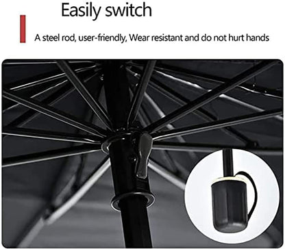 Car Umbrella Sun Shade Cover, Foldable Sun Shades Car for Windshield Parasol to Keep Your Vehicle Cool and Damage Free, Block Heat UV Rays Sun Visor Protector, Easy to Use (57 * 31 Inch)