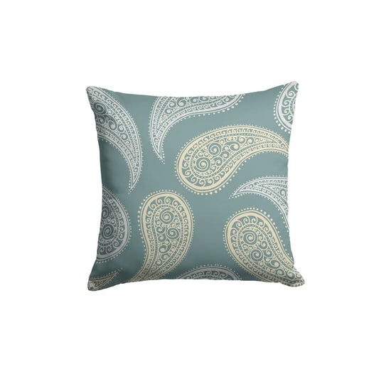 Canvas Verdant Cushion Cover, a refreshing decorative pillow case with a lush, nature-inspired multi-color design, 40x40 cm, brings a touch of the outdoors to your living room or patio