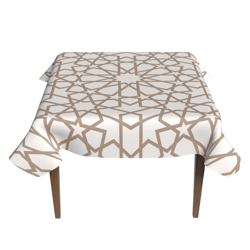 Waterproof Tablecloth, Durable Decorative Dining Cover