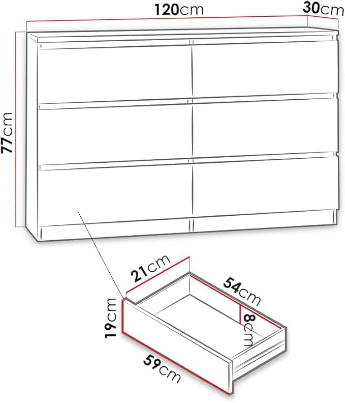 Single Door Wardrobe in White, Slim Tall Cabinet for Bedroom Storage, Narrow Freestanding Armoire with Hanging Rail and Shelf, Compact Clothes Organizer (40cm Wide)