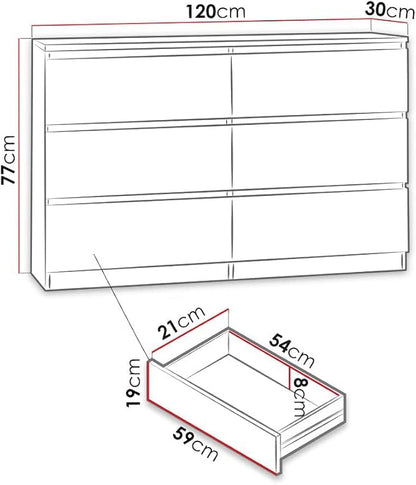 Single Door Wardrobe in White, Slim Tall Cabinet for Bedroom Storage, Narrow Freestanding Armoire with Hanging Rail and Shelf, Compact Clothes Organizer (40cm Wide)