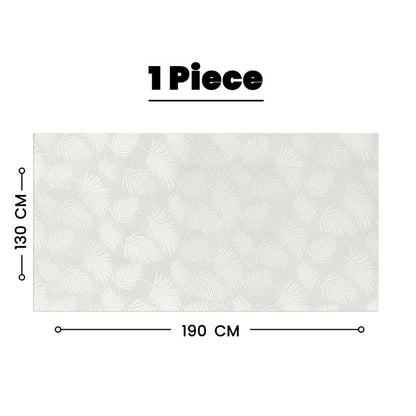 INtex HOME Analia Linen Tablecloth, Rectangular Dining Cover, Elegant and Durable, Soft Fabric, Easy-Care, Multi-Purpose for Home, Events, and Special Occasions, Set of 1 - Café - 200 X 270 CM