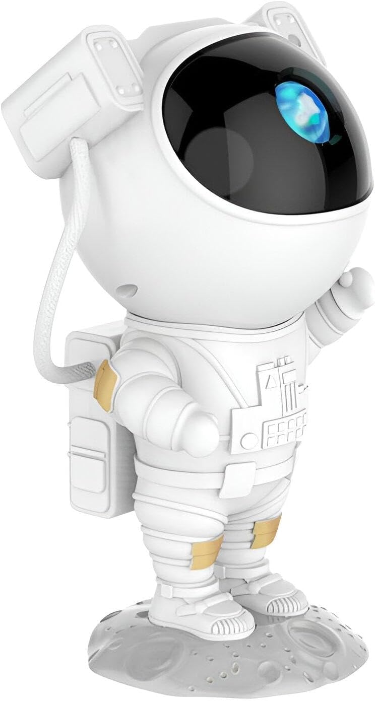 Nagafa Shop ILA-8018 Galaxy Astronaut Star Pendant Lamp, White