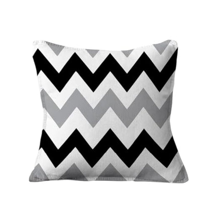 INTEX HOME Cushion Cover Set of 2, Soft Linen Velvet Fabric, Decorative Throw Pillow Covers for Sofa Bed or Living Room, Elegant Textured Finish for Home Décor - 45 x 45 cm - Grey x Yellow