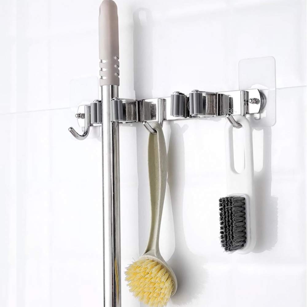 DKKO 10pcs Adhesive Wall Hook Screws Non-Trace Non-Rust No Drilling Stickers Nail Wall Mount Hanging Nails Without Screwdriver for Shower Bathroom Kitchen Storeroom Installation