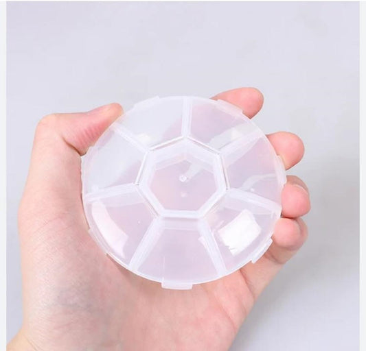 Pill Organizer Portable, Portable Box, Weekly Travel Pill Organizer