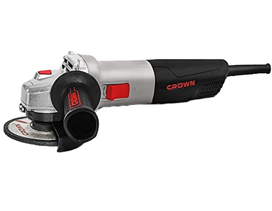 Crown CT13501 Corded Electric Angle Grinder, 650 Watt - 4.5 Inch