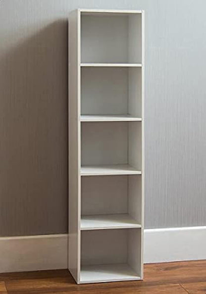 White Floating Wall Shelf, Modern Minimalist Display Ledge, Small Picture Ledge for Frames, Plants or Decor, Simple Wall Shelf Accent for Living Room or Bedroom