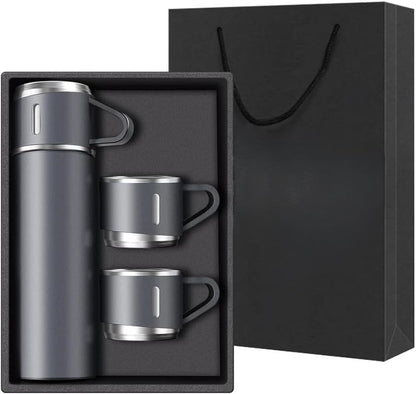 Coffee Thermos Stainless Steel Vacuum-Insulated Water Bottle, 500ml, Double-Wall Thermal Flask, Hot and Cold Beverage Container, Ideal for Travel and Office Use
